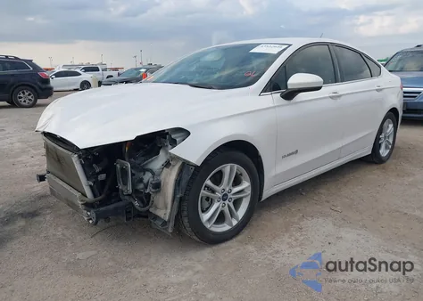 2018 Ford Fusion Hybrid Se из США, поврежденный, VIN 3FA6P0LU3JR274417